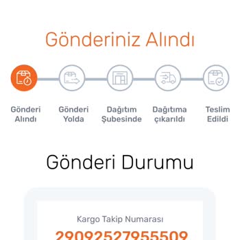Metinoğulları Dayanıklı Tüketim Malları Satıcı Firma Ürünü Başka Kargo Şirketine Teslim Etmiş