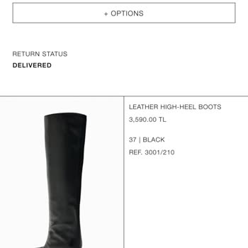 Zara Para İadesi Yapmadı