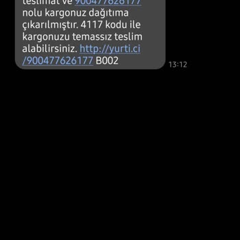 Yurtiçi Kargo Fatura Bedeli Alma