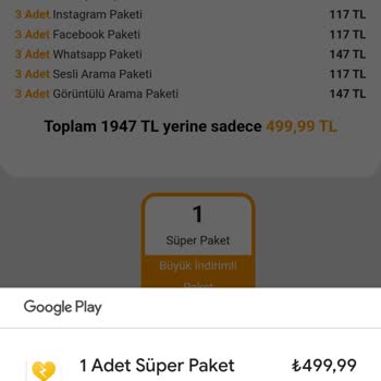 Vodafone Pay Satın Alma Turatı İşlem Limitini Aşıyor