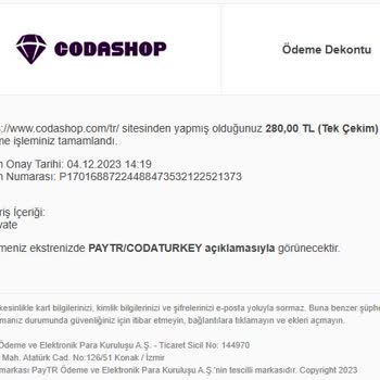 Codashop Oyun Kodu Satın Alma Sorunu