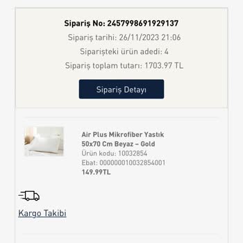 English Home Müşteri Hizmetlerine Ulaşılmıyor Yanlış Ürün