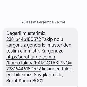 Sürat Kargo Kaybolan Kargo Ve Çözülememesi