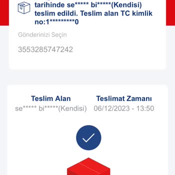 Aras Kargo Kargomu Tanımadığım Birine Teslim Etmişler