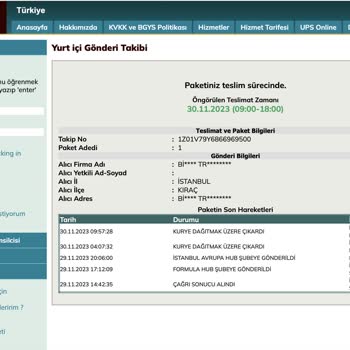 Pull And Bear Alıcı Bilgileri Girilmemesi