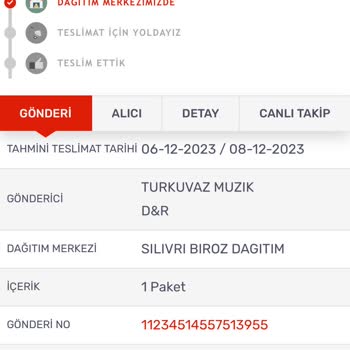 KARGOMsende Kargo Firması Ürünü Kaybetti
