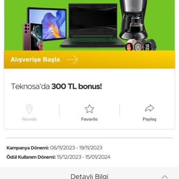 Garanti BBVA Teknosa Bonus Kampanyası Sorunsalı