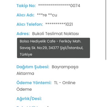 Kargoist Zara Siparişimi Kaybetti, Günlerdir Teslim Edilmiyor