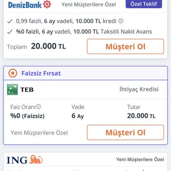 CepteTeb İn Kampanya Adıyla Müşteriyi Yanıltması!
