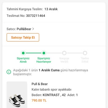 Pull and Bear Kargo Bekleme Süresi