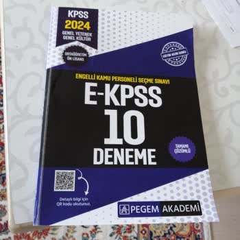 Pegem.net EKPSS Kitabı Beklentileri Karşılamıyor
