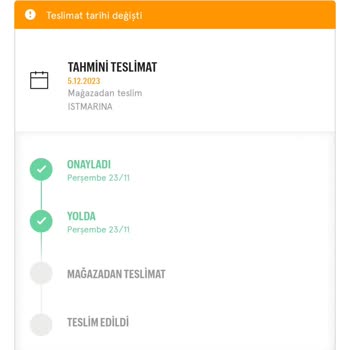 Pull and Bear Ürü Tarafıma Ulaşmadan Benden Habersiz İade Edildi.
