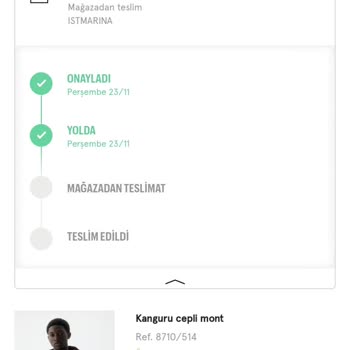 Pull and Bear Ürü Tarafıma Ulaşmadan Benden Habersiz İade Edildi.