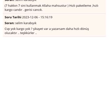 Avva Online Teslimat Gecikmesi