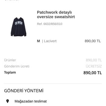 Stradivarius Ürünüm Elime Ulaşmadığı Halde Reddedildi