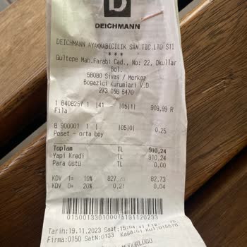 Deichmann İade Veya Değişim Alınmaması