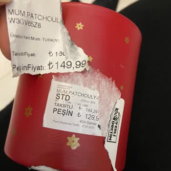 LC Waikiki Dekoratif Mumda Etiket Sorunu