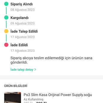 Sürat Kargo Ürünümü Kayıp Etti