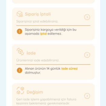 Ebebek Uygulamasından Aldığımız Bebek Arabasının Değiştirilememesi