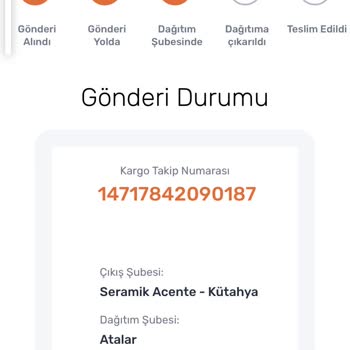 Sürat Kargo Siparişin Teslim Edilmemesi
