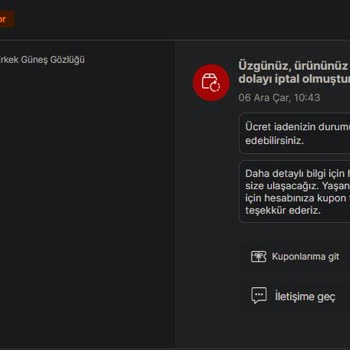 Filiz Aksesuar Aldığım Ürünü 2 Hafta Paramı Kullanıp İptal Ettiler