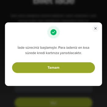 Paribu Cineverse Bilet İptali Ödenmiyor