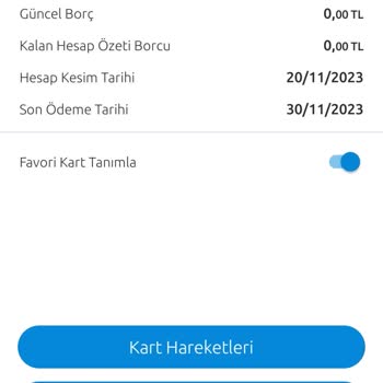 Yapı Kredi Bankası Hesap Kesim Tarihi