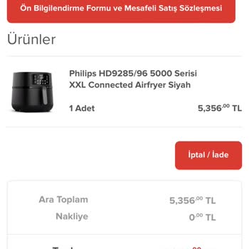 Evkur Alışveriş Siparişimi Teslim Edemiyor Stoklarında Olmayan Ürünü Satıyorlar
