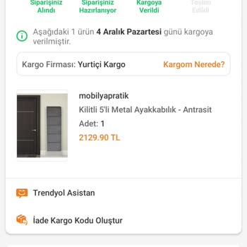 Trendyol Yurtiçi Kargo Sorunu Ünüm Bana Gelmedi Şubeden Alın Diyorlar