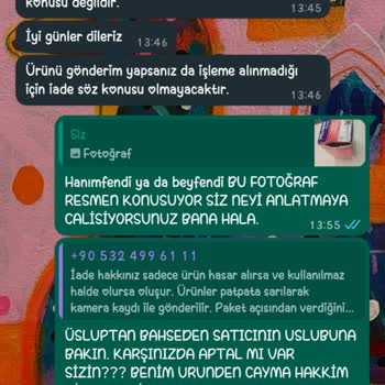 Felikan.com Tarafıma Kutusu Daha Önce Açılmış Ürün Gönderdi