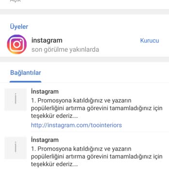 Telegram Instagram Refah Görevi