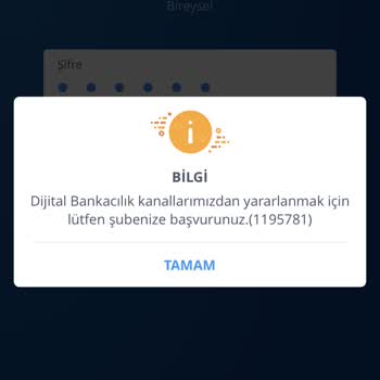 İş Bankası Dijital Bankacılıktan Yararlanamıyorum Bloke Oldu Hesabım