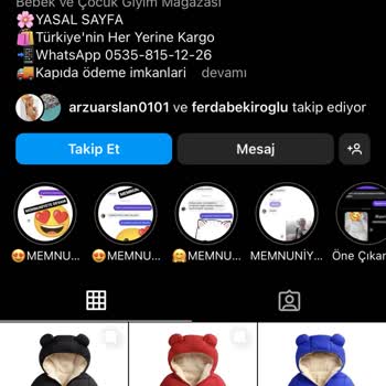 Minimilk. Kids (Instagram) Satın Alınandan Farklı Ürün Gönderimi