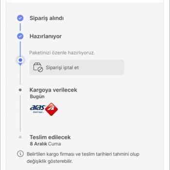 Aras Kargo'nun Teslimat Sorunu