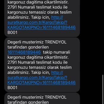 Sürat Kargo Denizköşkler Hala Kargo Teslim Etmiyor
