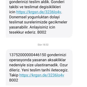 KARGOMsende Keyfi Teslim Edilmeyen Kargo