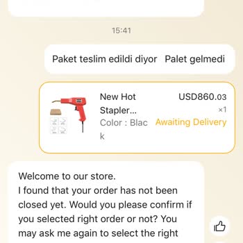 Aliexpress Paket Teslim Edildi Yazıyor Adrese Paket Gelmedi