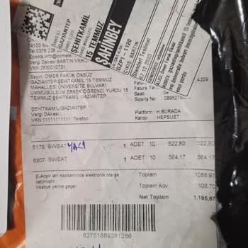 Hepsiburada Gelen Kargoda Eksik Ürün
