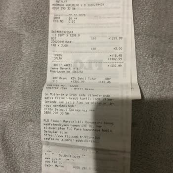 FLO Ayakkabı Şikayeti Mağdurluk Yaşamak