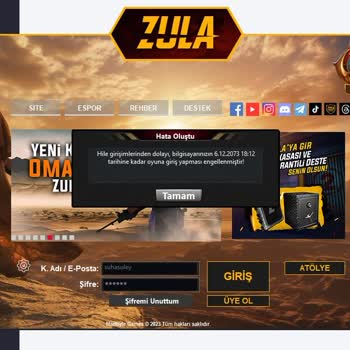 Zula Haksız Hile Banı