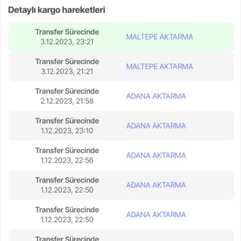 Sürat Kargo Mikro Şube Gelmeyen Teslimat