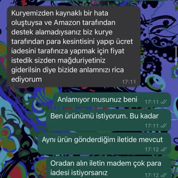AGT Kurye (aynigunteslim.com) Ürün Kaybı Ve Daha Önce Haftalarca Gelmeyen Kart