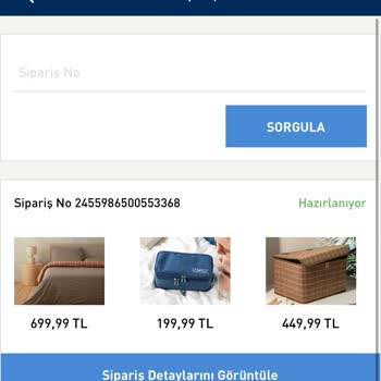 English Home Uygulamasından Aldığım Ürünler Kargoya Verilmiyor