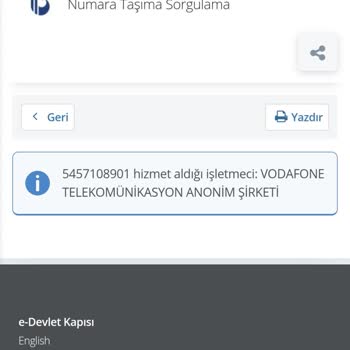 Vodafone Alacak Tahsilatı Hakkında
