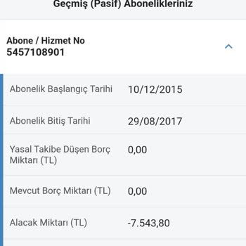 Vodafone Alacak Tahsilatı Hakkında