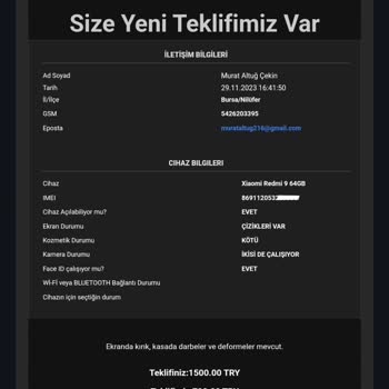 Garantili Teknoloji İletişim Hizmetleri Trendyol & Garantili Cep Firmalarının İlgisizliği