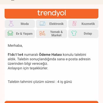 Trendyol'a Karşı Şikayetim