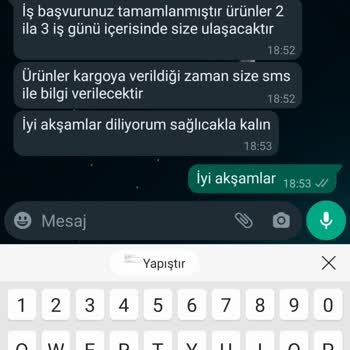 Evde Ekişi Paketleme Mağduriyeti