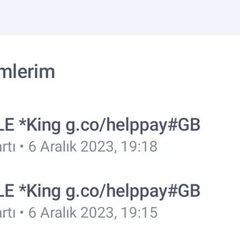 Google G.co/helppay#gb Şikayet