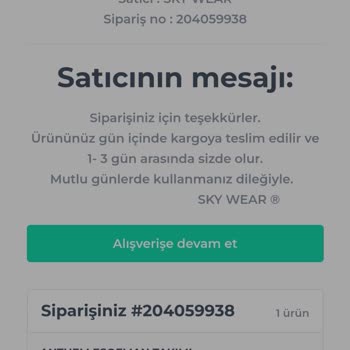 Shopier Satıcısı Değişim Yapmıyor
